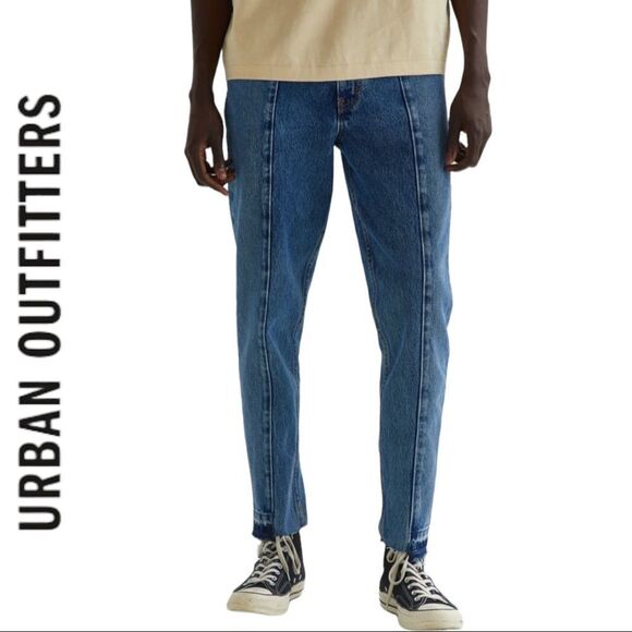 NEW Urban Outfitters UO Men's BDG Patchwork Dad Fit Jeans 28/30 28 / 30
